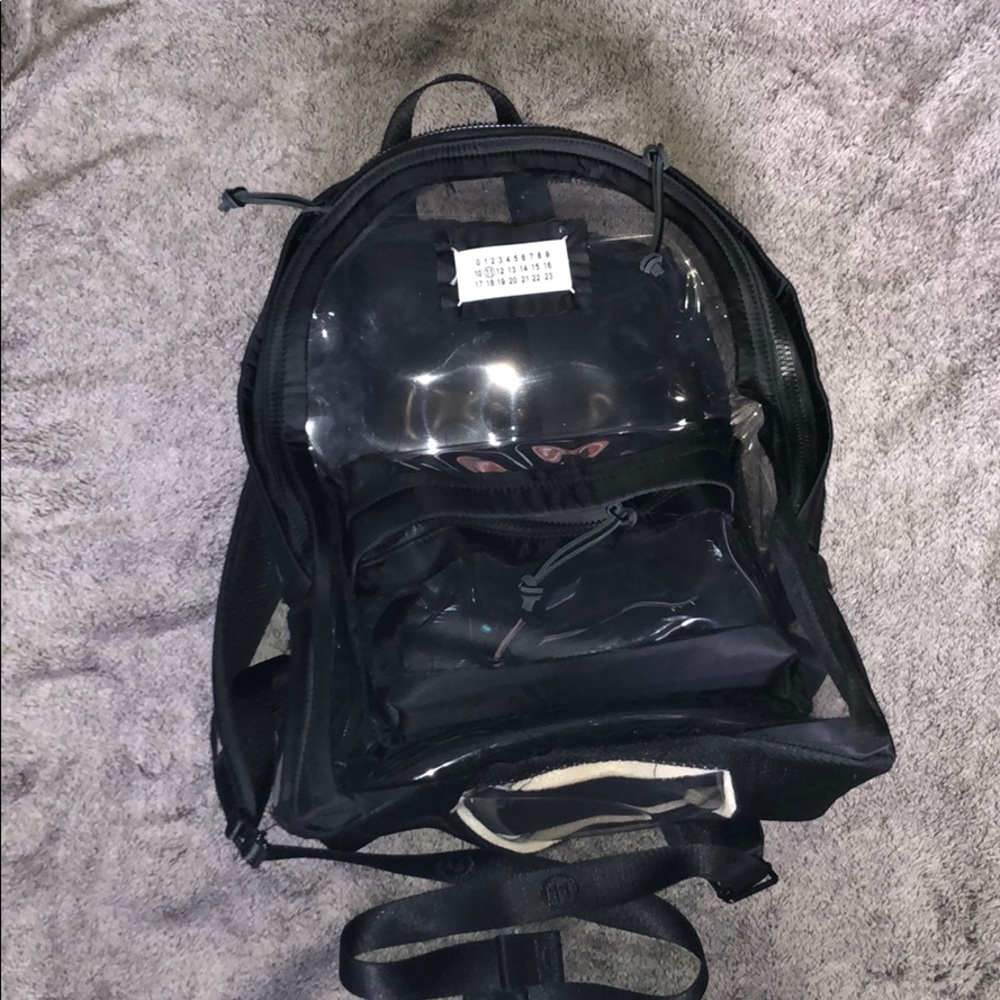Margiela Clear Back Pack